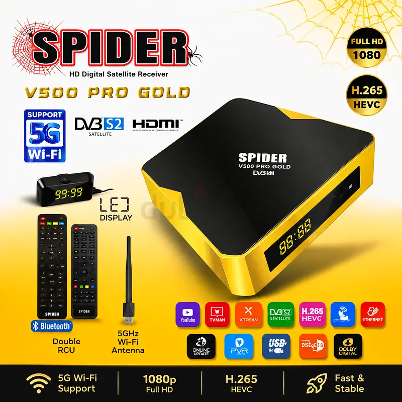 Spider V500 PRP GOLD